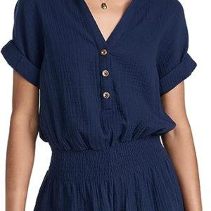 EUC! Z SUPPLY Women's Suntide Gauze Romper Size Small - worn and washed once!